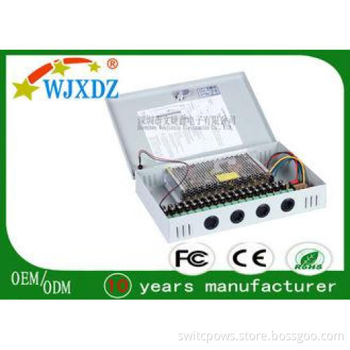 Security Monitor CCTV Camera Power Supply 12VDC Low Ripple